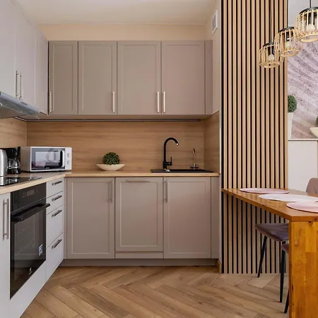 Modern With Air Conditioning & Workspace In Gliwice By Renters *