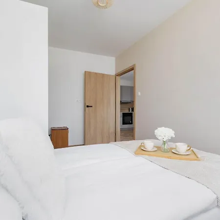 Modern With Air Conditioning & Workspace In By Renters Apartmán Hlivice